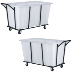 Plastic Tank Wet Trolley